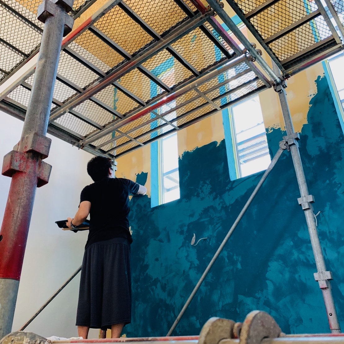珪藻土 壁 塗り壁 左官 壁材 塗料 DIY U-SELECT  KEISOUDO PLASTER 18kg - 1